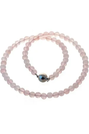 Bella Carina Perlenkette Rosenquarz 8 mm, Rosenquarz 8 mm Perlen - Verkäufer: