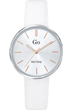 GO Girl Only Quarzuhr Damen Armbanduhr , (Analoguhr), Damenuhr rund, mittel (ca. 32mm), Lederarmband , Casual - Verkäufer: Fit4Style Silberschmuck - IMPPAC