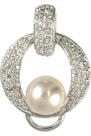 SilberDream Charm-Einhänger Verbinder Charmscarrier weiß, Charmscarrier (Verbinder) ca. 2,8cm, 925 Sterling Silber, Farbe: silbe - Verkäufer: Fit4Style Silberschmuck - IMPPAC
