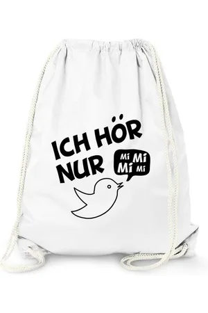 MoonWorks Turnbeutel Turnbeutel mit Spruch - ich hör nur mimimi - lustig Gymbag Drawstring - Verkäufer: Akowi