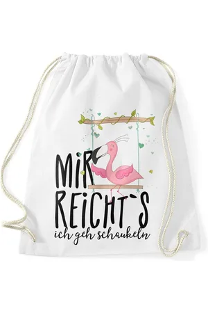 MoonWorks Turnbeutel Turnbeutel Flamingo Mir reichts ich geh schaukeln Sprüche Spruch ® - Verkäufer: Akowi