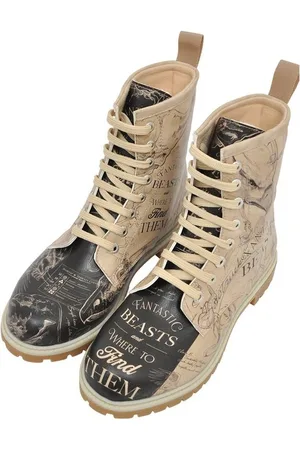 Dogo Boots I Want To Be A Wizard Fantastic Beasts Damen Boots / Schnürboots Vegan