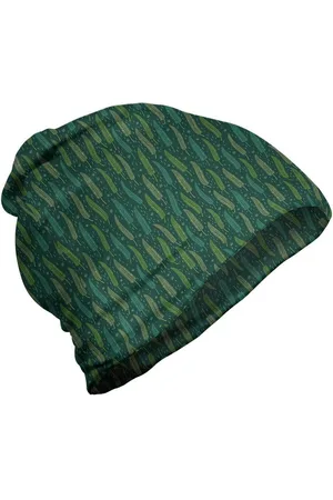 Abakuhaus Beanie Wandern im Freien Blumen Exotische Tropic Hawaii Blätter - Verkäufer: Color-D Textile GmbH