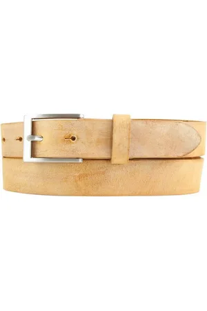 BELTINGER Ledergürtel Herren-Gürtel aus weichem Vollrindleder Vintage-Look 3 cm - Leder-Gürt (1-St) weiches Leder, Gürtelschnalle in Altsilber, Vintage - Verkäufer: Brazil Lederwaren
