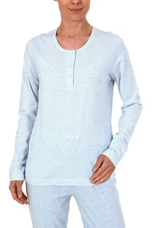 Normann Relaxanzug Damen Shirt Top langarm, Streifenoptik, Mix & Match -191 219 903 - Verkäufer: Fairway