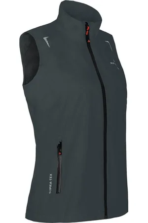 Bergson Regenjacke HELLI Weste Damen Regenweste, Netzfutter, 12000 mm Wassersäule, Normalgrößen, dun - Verkäufer:
