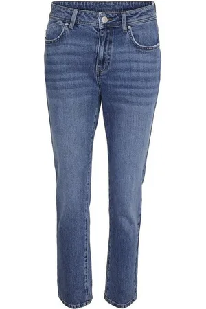 Noisy May Slim-fit-Jeans NMOLIVIA NW SLIM STRAIGHT Jeanshose mit Stretchanteil - Verkäufer: Jeans-direct