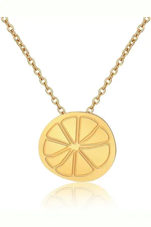Ailoria Edelstahlkette CITRONNADE Halskette (1-tlg., inkl. Schmucksäckchen), mit Lemon-Anhänger - Verkäufer: Lifestyle Delights