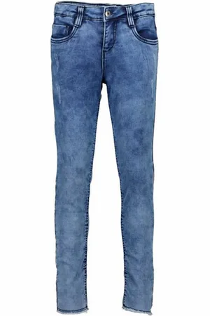 Blue Seven Stretch-Jeans Mädchen Jeans Hose Jog-Jeans destroy Silberstreifen - Verkäufer: nettibeck