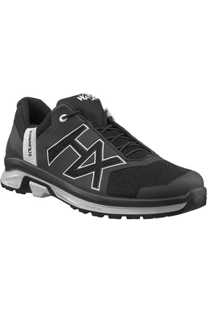 HAIX CONNEXIS Go GTX low black-silver - 10,5 Wanderschuh CONNEXIS System: Spezielles Tape, das gezielt die Faszien im Fuß stimuliert - Verkäufer: DaGecko