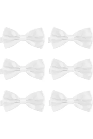 DonDon Fliege Schleifen 12 x 6 cm Junggesellenabschied (Packung, 6-St) bereits gebunden, verstellbar, Seidenlook, 6er-Set - Verkäufer: urban-styles