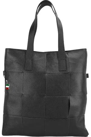 Florence Schultertasche Henkeltasche Schultertasche Tote (Umhängetasche), Damen Leder Umhängetasche, Schultertasche, ca. 37cm - Verkäufer: Fit4Style Silberschmuck - IMPPAC