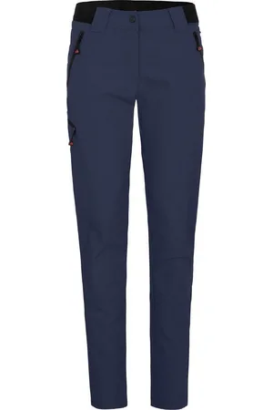 Bergson Outdoorhose VIDAA COMFORT (slim) Damen Wanderhose, leicht, strapazierfähig, Normalgrößen, peacoat - Verkäufer: