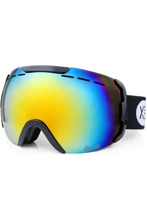 YEAZ Skibrille RIDGE Ski- Snowboardbrille schwarz/rot/weiß, Premium-Ski- und Snowboardbrille für Erwachsene und Jugendliche - Verkäufer: Lifestyle Delights