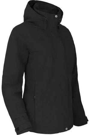 Bergson Regenjacke ROCKRIDER THERMO Damen Regenjacke, leicht wattiert, 12000 mm Wassersäule, Langgrößen - Verkäufer: