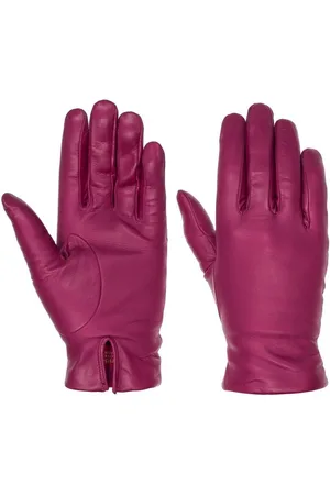 Caridei Lederhandschuhe (1-St) Fingerhandschuhe mit Futter, Made in Italy - Verkäufer: Hutshopping