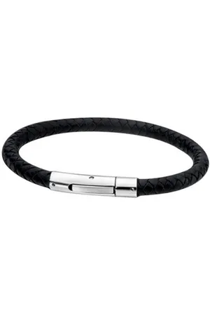 Lotus Armband rund Armband (Armband), für Herren aus Edelstahl (Stainless Steel), Echtleder - Verkäufer: Fit4Style Silberschmuck - IMPPAC