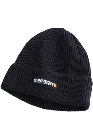 Icepeak Strickmütze Beanie Igal Wintermütze Umschlagbarer Rand mit Logo-Patch - Verkäufer: Sportwelt Mickan
