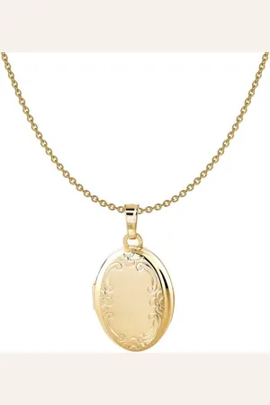 Acalee Kette mit Anhänger mit Medaillon-Anhänger Gold 333 / 8K - Verkäufer: uhrcenter