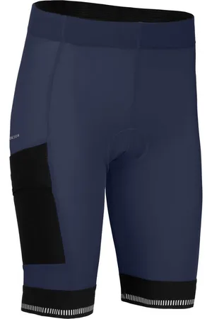 Bergson Fahrradhose SUNDRA COMFORT Bermuda (mit Sitzpolster) Damen Radshorts, bielastisch, tight, Normalgrößen, peacoat - Verkäufer: