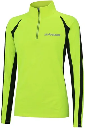Airtracks Laufshirt Damen Thermo Laufshirt Langarm Pro (Funktionsshirt mit thermischer Isolierkraft, Herbst - Winter) » S M L XL XXL XXXL « - Verkäufer: Sport