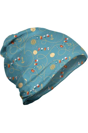 Abakuhaus Beanie Wandern im Freien Blau Wasser Seemann-Mann-Anchor - Verkäufer: Color-D Textile GmbH