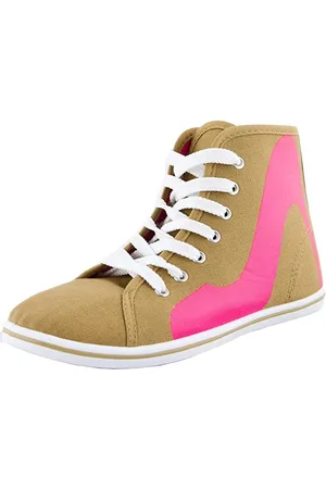 AvaMia Damen Sneaker Schnürschuhe Schuhe Turnschuhe Sneaker Damenturnschuhe Halbschuhe mit High Heel Aufdruck - Verkäufer: PEROYORK