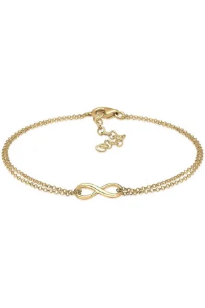 Elli Armband Infinity Liebe Unendlichkeit Layer 925 Serling Silber, Infinity - Verkäufer: JULIE & GRACE GmbH