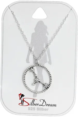 SilberDream Silberkette Sternbild Krebs Halskette (Halskette), Halskette (Sternbild Krebs) ca. 42cm und 45cm, 925 Sterling Silber, Fa - Verkäufer: Fit4Style Silberschmuck - IMPPAC