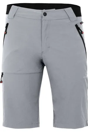 Bergson Outdoorhose ARRESÖ COMFORT Bermuda Herren Wandershorts, leicht, strapazierfähig, Normalgrößen, hellgrau - Verkäufer: