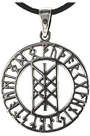 Kiss of Leather Kettenanhänger Web of Wyrd 925 Sterling Silber Gewebe des Schicksals drei Nornen - Verkäufer: