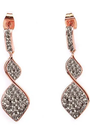 Kingka Paar Ohrhänger Glamour Crystal Ohrstecker "Passion", mit Zirkonia - Verkäufer: