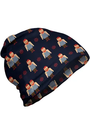 Abakuhaus Beanie Wandern im Freien Nautical Tattoo Ginger Man Wheel - Verkäufer: Color-D Textile GmbH