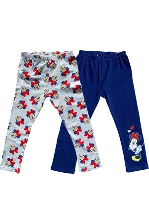 Disney Leggings Minnie Mouse Leggings Grau und Navy Mädchen Hose - Verkäufer: coole-fun-t-shirts