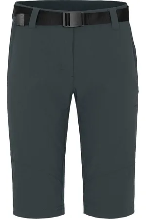 Bergson Outdoorhose HADAR Damen Wandershorts, vielseitig, pflegeleicht, Normalgrößen, dunkel gr - Verkäufer: