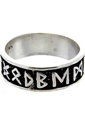 Kiss of Leather Silberring Ring Fingerring Runen Gr. 50-80 Runenring Alphabet Futhark - Verkäufer: