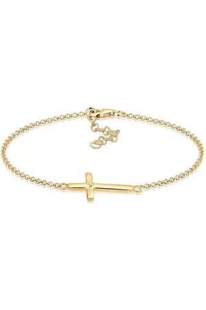 Elli Armband Kreuz Kristalle 925 Sterling Silber, Kreuz - Verkäufer: JULIE & GRACE GmbH