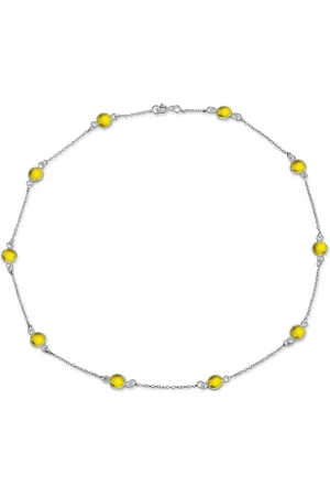 Ailoria Silberkette LAVANDE Halskette (1-tlg), Sterling Silber mit 10 Süßwasserperlen - Verkäufer: Lifestyle Delights