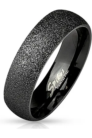 Bungsa Fingerring Ring sand-gestrahlt aus Edelstahl Unisex (Ring, 1-tlg), Damen Herren - Verkäufer: