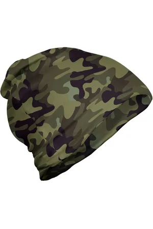 Abakuhaus Beanie Wandern im Freien Khaki Camouflage Motiv Camo Stains - Verkäufer: Color-D Textile GmbH