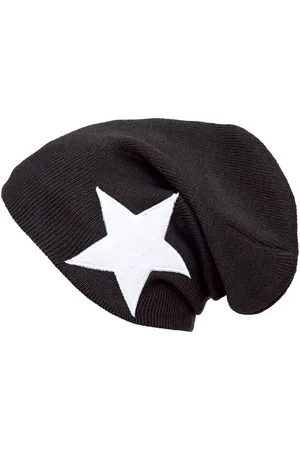CASPAR Beanie MU094 klassische Fein Strick Unisex Mütze mit STERN - Verkäufer: & SIKORA