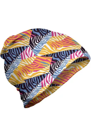 Abakuhaus Beanie Wandern im Freien Safari Wilder Bunter Zebra-Streifen - Verkäufer: Color-D Textile GmbH