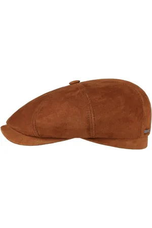 Stetson Flat Cap (1-St) Ledercap mit Schirm, Made in Germany - Verkäufer: Hutshopping