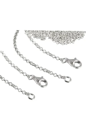 SilberDream Charm-Ketten-Set FC0029X2 Charmskette für Silber Charms (Charmsketten, Charmskette), Charmsketten beide Ketten ca. 60cm, 925 Sterling Silber, Farbe: silber - Verkäufer: Fit4Style Silberschmuck - IMPPAC