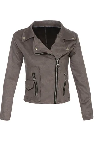 malito more than fashion Lederimitatjacke 19617 Bikerjacke Slim Fit mit Reversekragen - Verkäufer: malito