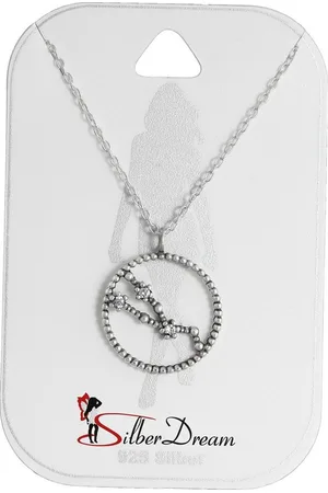 SilberDream Silberkette Sternbild Stier Halskette (Halskette), Halskette (Sternbild Stier) ca. 42cm und 45cm, 925 Sterling Silber, Fa - Verkäufer: Fit4Style Silberschmuck - IMPPAC