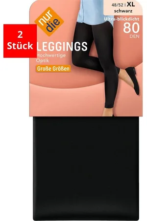 Nur Die Leggings Ultra-Blickdicht, 80 Den (2-tlg) - Verkäufer: HBOD