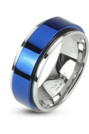 Bungsa Fingerring Ring mit Mittelring aus Edelstahl Unisex (Ring, 1-tlg), Damen Herren - Verkäufer: