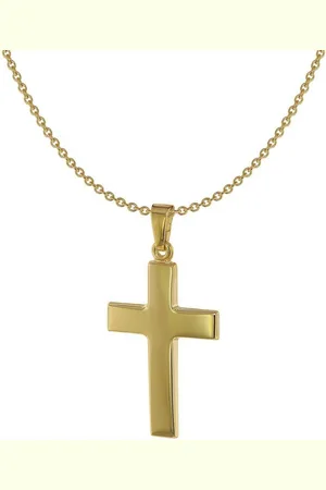 Acalee Kette mit Anhänger Kette mit Kreuz-Anhänger 8 Karat / 333 Gold - Verkäufer: uhrcenter