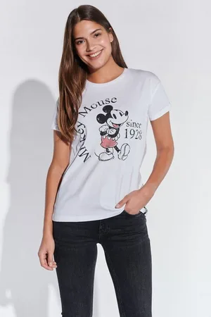 Course Kurzarmshirt Mickey Mouse Retro-Look (1-tlg) - Verkäufer: AIX MODA